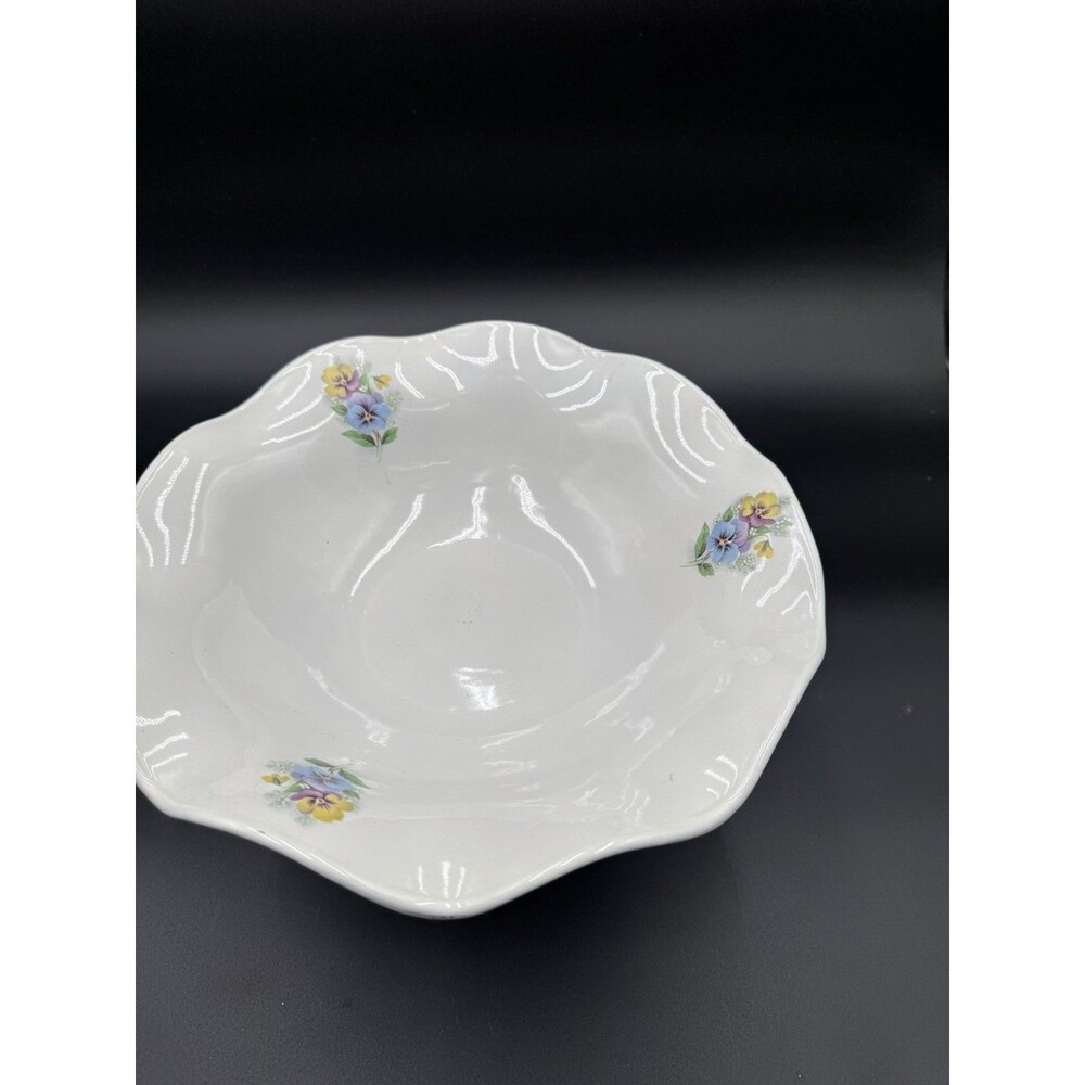 Ruffles Edge Footed Candy Dish